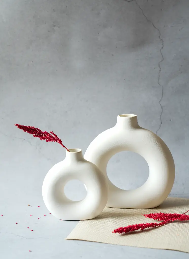 Donut vase set