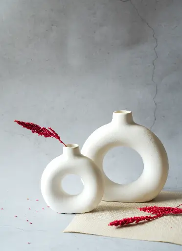 Donut vase set